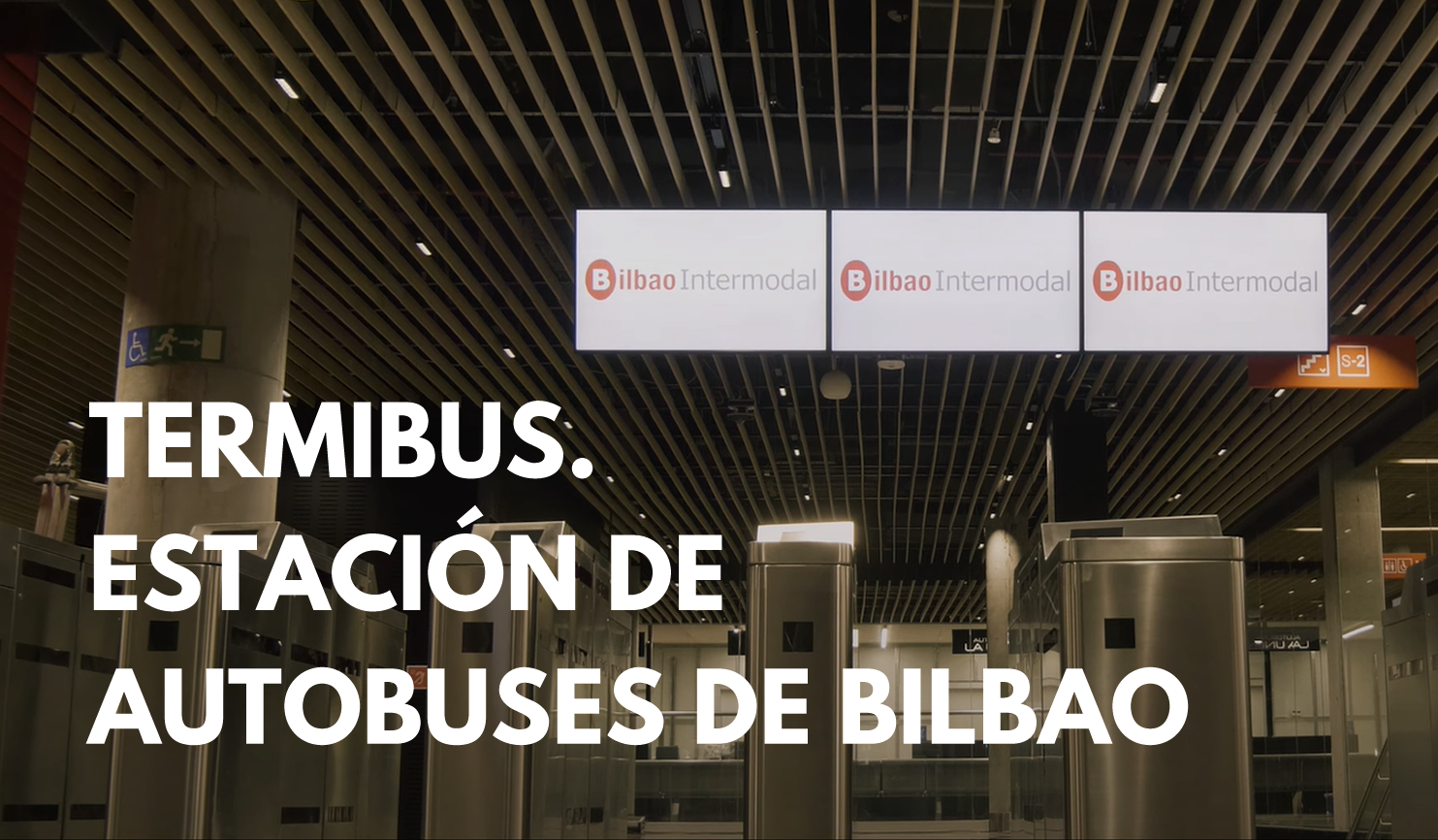 Visita virtual a la Estacion de autobuses de Bilbao. Termibus