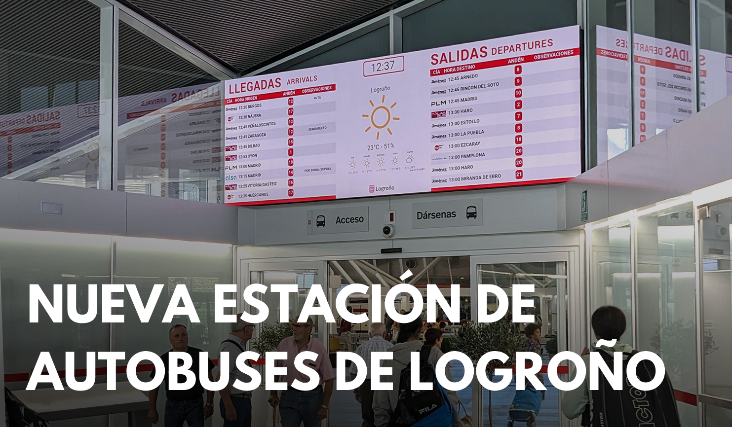 Nueva estación de Autobuses de Logroño